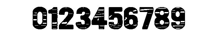 Wood Chaos Font OTHER CHARS