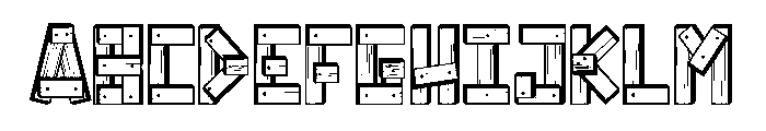 Wood Rocket_PersonalUseOnly Font UPPERCASE