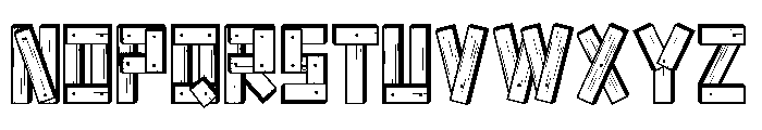 Wood Rocket_PersonalUseOnly Font UPPERCASE