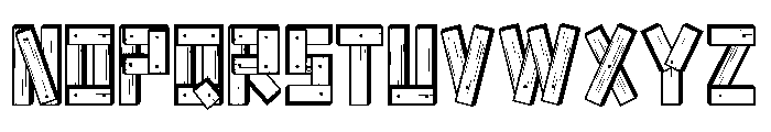 Wood Rocket_PersonalUseOnly Font LOWERCASE