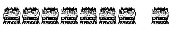 Woodcutter Asylum Font OTHER CHARS