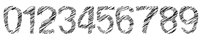 Woodcutter Fine Scketch Font OTHER CHARS