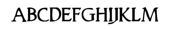 Woodgod Regular Font LOWERCASE