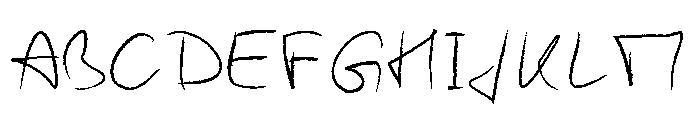 Woodies Font UPPERCASE