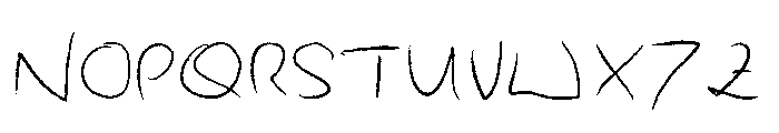 Woodies Font LOWERCASE
