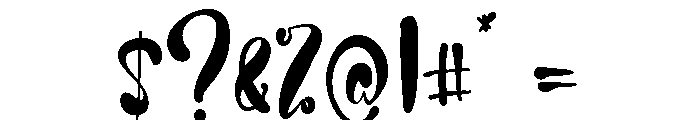Woodine Font OTHER CHARS