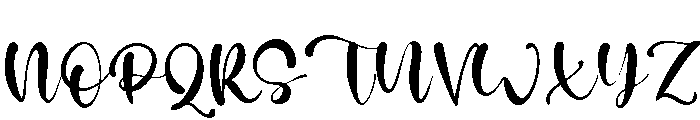Woodine Font UPPERCASE