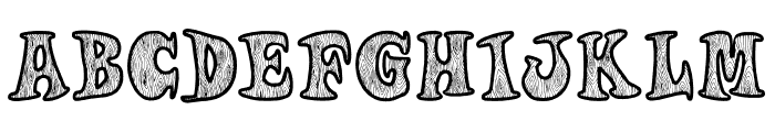 Woodys Font UPPERCASE