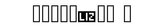 WordBits Font OTHER CHARS