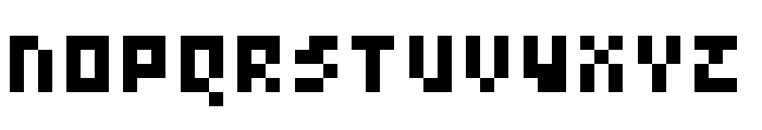 Wordsized Regular Font UPPERCASE