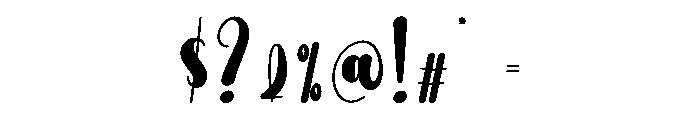 Worker Font OTHER CHARS