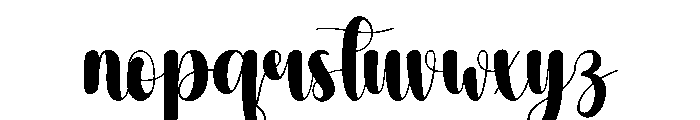 Worker Font LOWERCASE