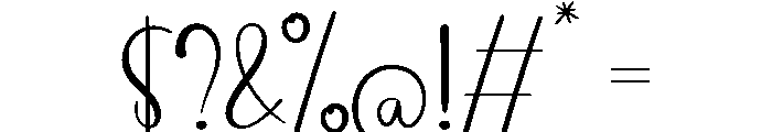 Workline Font OTHER CHARS