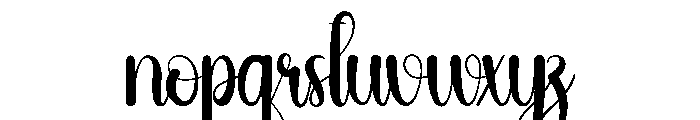 Workline Font LOWERCASE