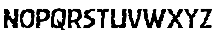 Worm Cuisine Expanded Font UPPERCASE