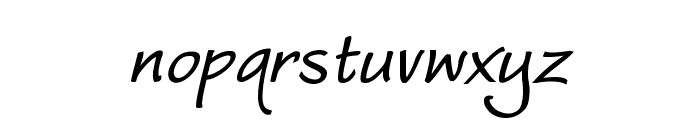 Worstveld Sling Bold Oblique Font LOWERCASE