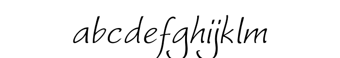 Worstveld Sling Oblique Font LOWERCASE