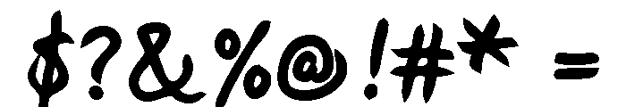 Wortlaut AH Bold Font OTHER CHARS