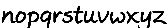 Wortlaut AH SemiBold Font LOWERCASE