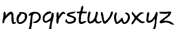 Wortlaut AH Font LOWERCASE