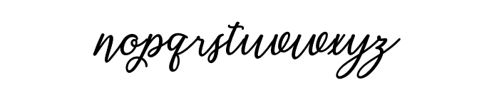 Wostella Font LOWERCASE