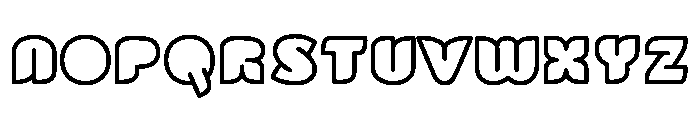 Wowo-Regular Font LOWERCASE