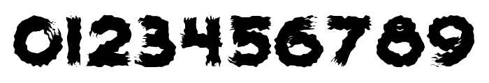 woodcutter carnage Font OTHER CHARS