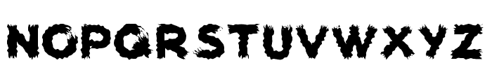 woodcutter carnage Font UPPERCASE