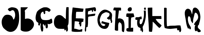 woodcutter hungry pig Font LOWERCASE