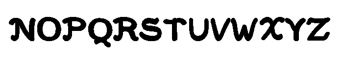 working_right_now Font UPPERCASE