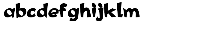 Woko Plain Font LOWERCASE