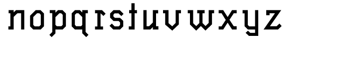 Wombat Black Font LOWERCASE