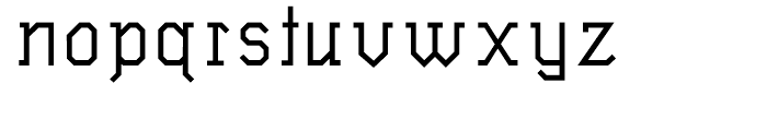 Wombat Bold Font LOWERCASE