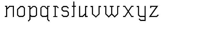 Wombat Regular Font LOWERCASE