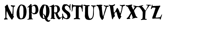 Woodrow Regular Font UPPERCASE
