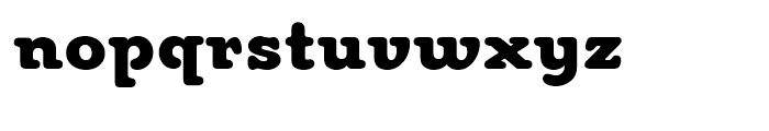 Woodstock Regular Font LOWERCASE