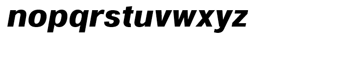 Woolworth ExtraBold Italic Font LOWERCASE