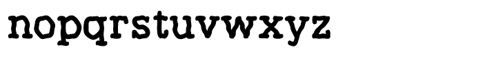 Woozee Regular Font LOWERCASE