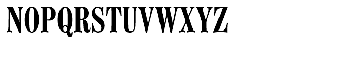 Worldwide Condensed Bold Font UPPERCASE