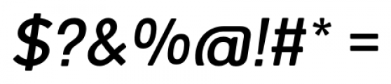 Woodford Bourne Medium Italic Font OTHER CHARS