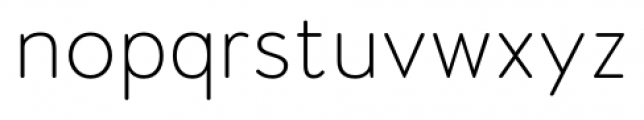 Woodford Bourne PRO Thin Font LOWERCASE