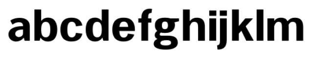 Woolworth Bold Font LOWERCASE
