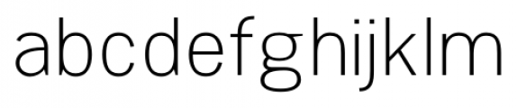 Woolworth Light Font LOWERCASE