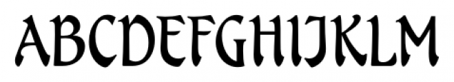 Wormwood Regular Font UPPERCASE