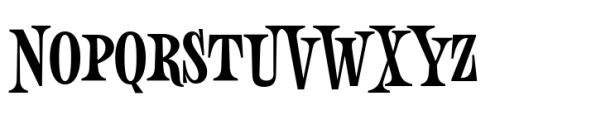 Wobblin Font LOWERCASE