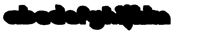 Woblob Extrude Regular FONT