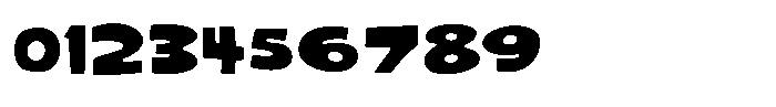Woblob Fill Regular Font OTHER CHARS