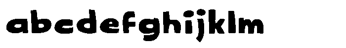 Woblob Fill Regular FONT