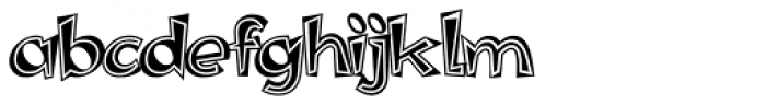 Woko Variation II Font LOWERCASE