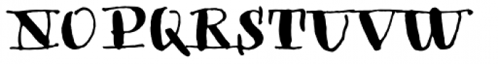 Wola Regular Font UPPERCASE